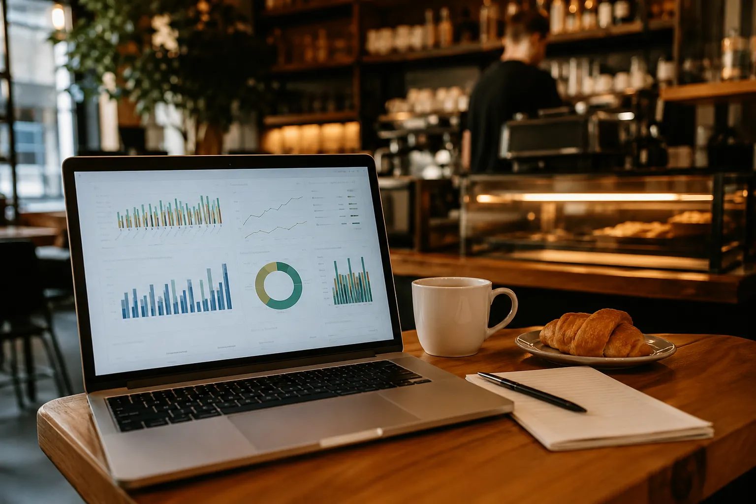 Staff efficiency report, audit log — Posio