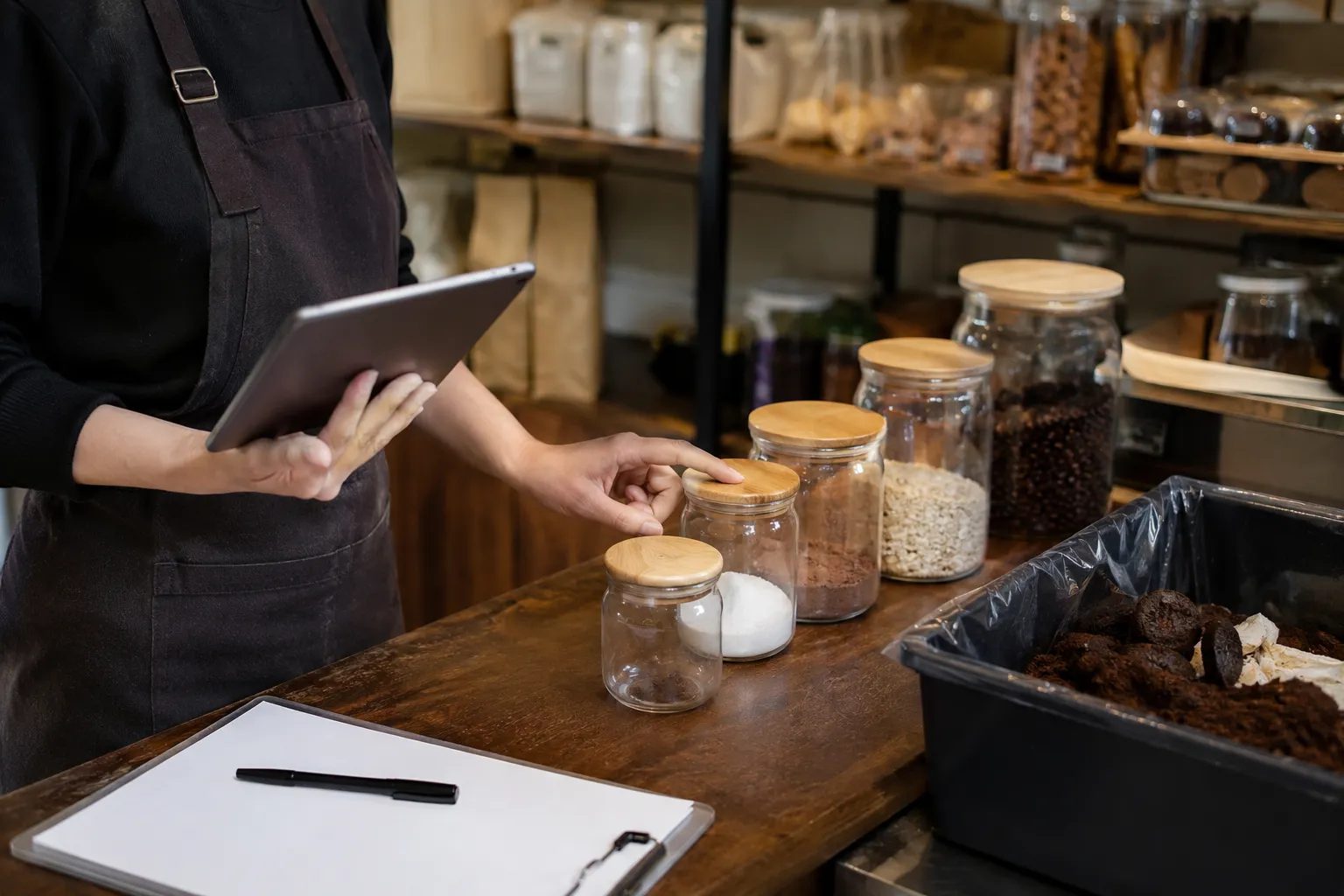 Coffee shop inventory and stock control — Posio